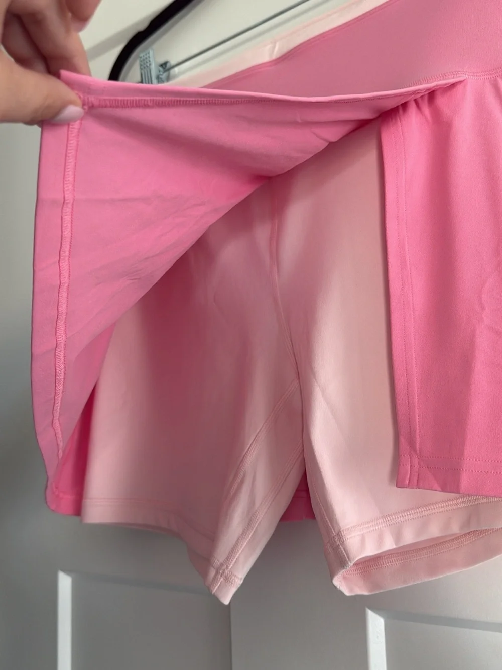 lululemon Size 8 Align Side-Slit Tennis Skirt in Pink